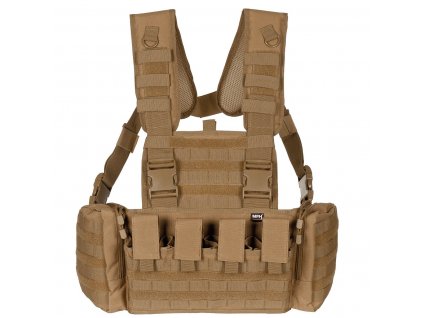 Taktický hrudní nosič Chest Rig Mission Molle MFH® Professional Coyote 04633R