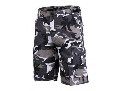 Bermudy US RipStop předeprané maskování Metro Urban City Camo Mil-Tec®