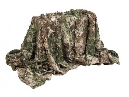 Maskovací síť 1,5x3m PhantomLeaf® CIV-TEC® WASP I Z2 Low vegetation Laser Cut Camo Net