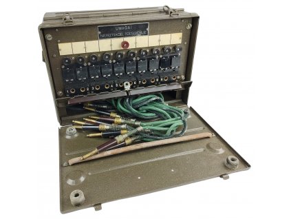 Polní rozvaděč LP-10 MR ústředna Polsko