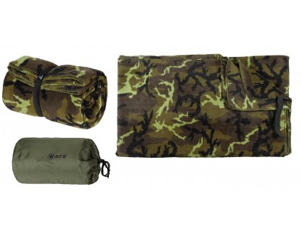 Deka maskovaná 200x150 cm přikrývka Fleece 300 g/m² vz.95 AČR MFH® Adventure 32340J