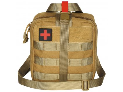 Pouzdro Molle IFAK pro vybavení první pomoci velká lékárnička hnědá MFH® Adventure 30631R Coyote
