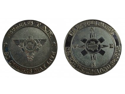 Pamětní ražená mince BORSTAR U.S. BORDER PATROL