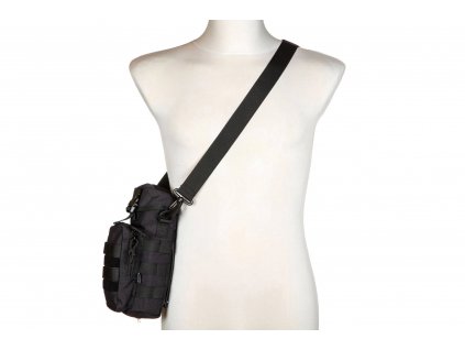 Pouzdro pro 1L láhev černé Nanora Hydro Bag Molle Black Primal Gear™