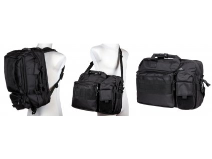 Taktická taška přes rameno batoh 22L černý GFC Tactical™
