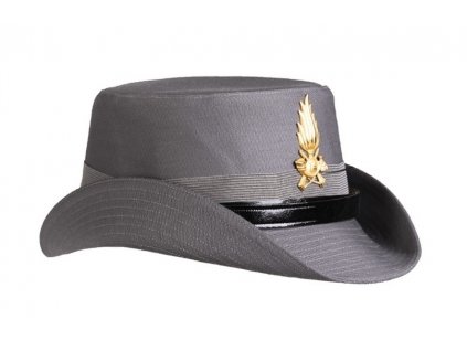 Čepice dámský klobouk finanční policie Guardia di Finanza Itálie šedá originál