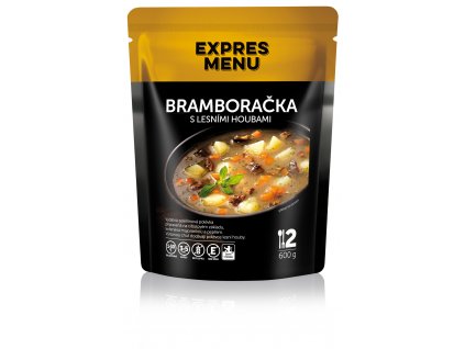 Bramboračka s lesními houbami (2 porce 600g) EXPRES MENU