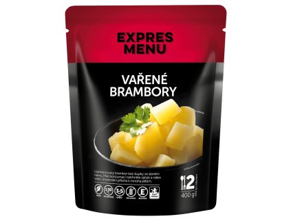 Vařené brambory (2 porce 400g) EXPRES MENU