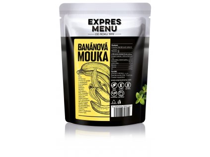 Banánová mouka ze žlutých banánů 400g SCD výživa EXPRES MENU