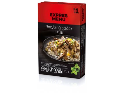 Rozlítaný ptáček s rýží KM (1 porce 500g) EXPRES MENU