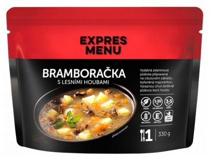 Bramboračka s lesními houbami (1 porce 330g) EXPRES MENU