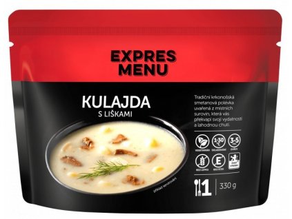 Kulajda s liškami (1 porce 330g) EXPRES MENU