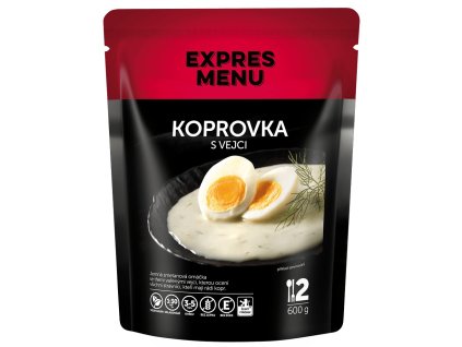 Koprovka s vejci (2 porce 600g) EXPRES MENU