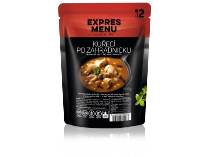 Kuřecí po zahradnicku (2 porce 600g) EXPRES MENU