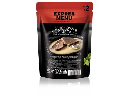 Svíčková na smetaně (2 porce 600g) EXPRES MENU