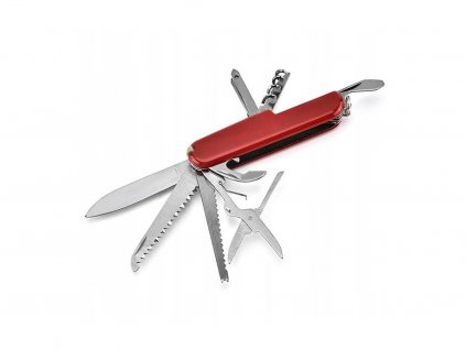 Kapesní nůž multifunkční červený CMG® Pocket Knife 3,5″ Red PK1