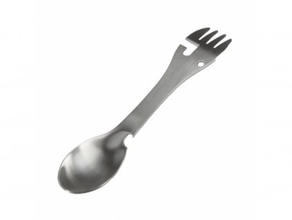 Ocelová lžíce s vidličkou oboustranná CMG® Cutlery ST1