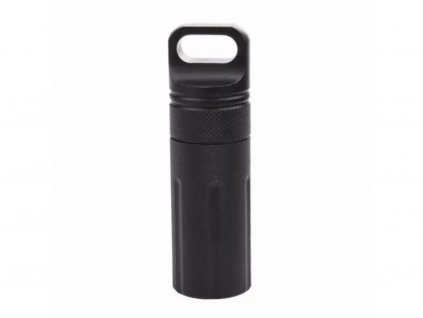 Vodotěsné pouzdro kontejner černý CMG® Waterproof Capsule 4″ Black