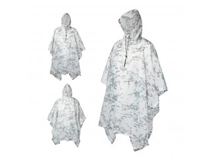 Pončo nepromokavá pláštěnka Rain Poncho US CMG® MultiCam Snow