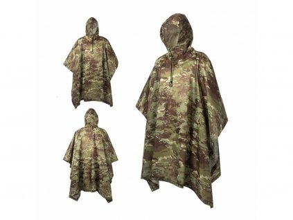 Pončo nepromokavá pláštěnka Rain Poncho US CMG® MultiCam