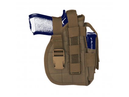 Pouzdro na pistoli hnědé Molle Gun Holster CMG® Coyote