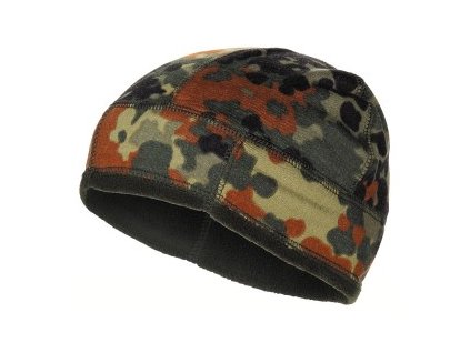 Zimní čepice maskovací model BW Hat Fleece Flecktarn MFH® Adventure 10859V