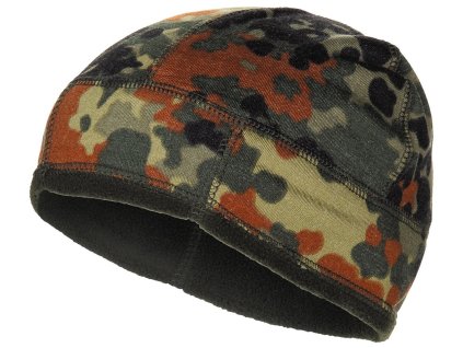 Zimní čepice maskovací model BW Hat Fleece Flecktarn MFH® Adventure 10859V