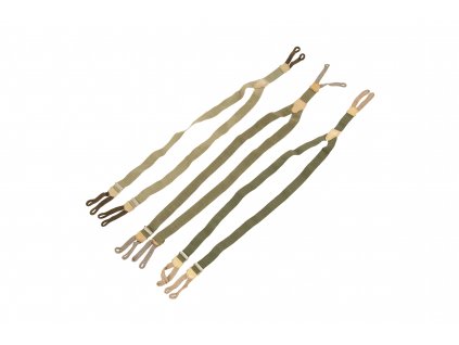 Kšandy elastické šle s bavlněnými poutky originál AČR/ČSLA