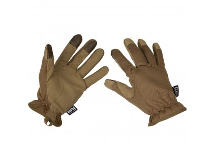 Rukavice lehké taktické Coyote Lightweight Gloves MFH® Professional 15790R