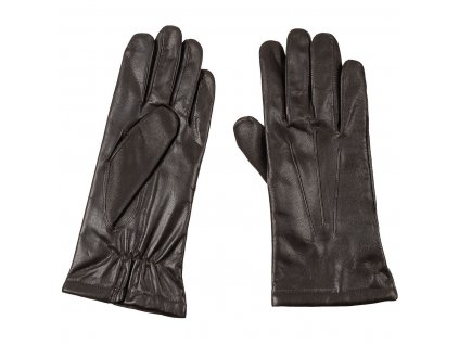 Rukavice kožené s podšívkou vycházkové ČSLA hnědé originál