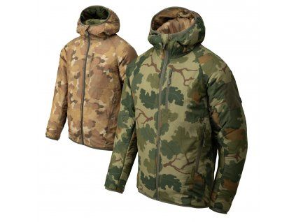 Bunda Reversible Wolfhound Helikon-Tex® Mitchell Camo Leaf / Clouds