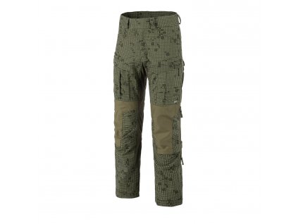 Kalhoty bojové MCDU Desert Night Camo / Olive Green A Helikon-Tex® SP-MCD-SP-0L02A