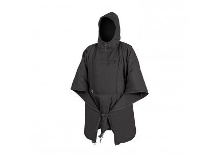 Pončo termo SWAGMAN ROLL PONCHO Shadow Grey Helikon-Tex® PO-SMR-NL-35