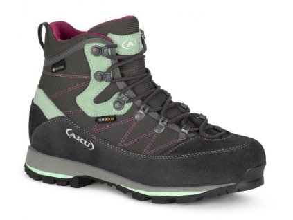 AKU® dámské trekingové outdoor boty s membránou Gore-Tex® TREKKER LITE 3 GTX Grey/Aquamarine