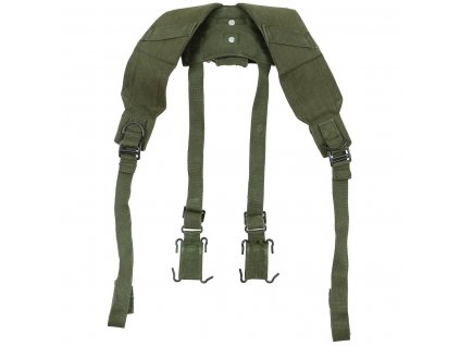 Nosné treky bavlněné kšandy YOKE systému M58 Pattern Web Equipment Velká Británie originál