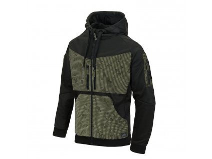 Mikina s kapucí na zip ROGUE Hoodie Desert Night Camo Helikon-Tex® BL-RHF-PO-010LA