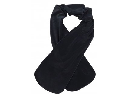 Šála fleecová černá 198x27cm Black Fleece Scarf Holandsko originál