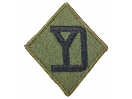 Nášivka vyšívaná pěší divize 26th Infantry Division Yankee US originál