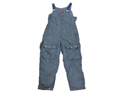 Kalhoty s laclem zateplené letecké pilot modré ČSLA originál použité