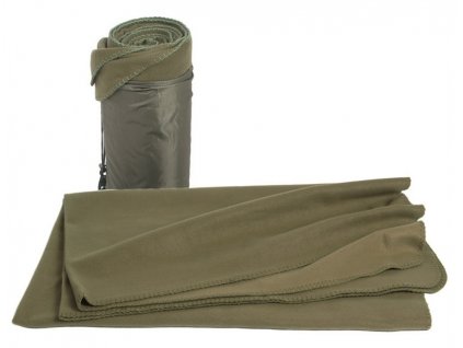 Deka přikrývka zelená Fleece 320g/m2 Olive Drab 150x200cm Mil-Tec® 14426001