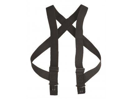 Šle elastické kšandy s háčky černé model US M-1950 Suspenders Black Mil-Tec® 13189002