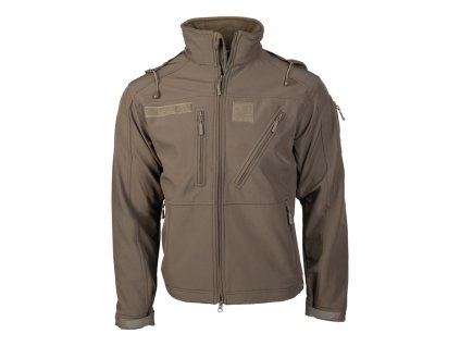 Bunda s membránou zelená SCU 14 Softshell Jacket Mil-Tec® Ranger Green