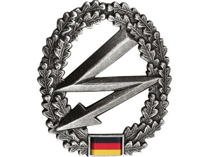 Odznak na baret BW (Bundeswehr) FERNMELDETRUPPE