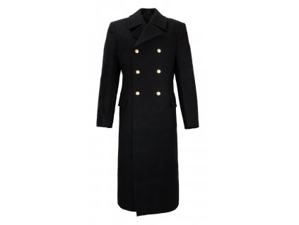 Kabát dvouřadý černý kadet vlna Rusko originál