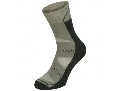 Ponožky trekingové Arber termoaktivní Coolmax® zelené FoX® Outdoor 13413