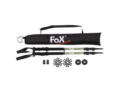 Trekové hole hliníkové Lusen pěnová rukojeť FoX® Outdoor 39305