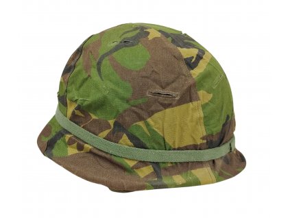 Potah maskovací převlek obal na helmu M1 DPM Woodland Holandsko originál