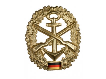 Odznak na baret BW (Bundeswehr) MARINESICHERUNG