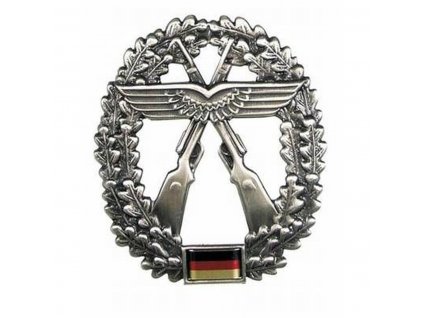 Odznak na baret BW (Bundeswehr) Luftwaffensicherungstruppe