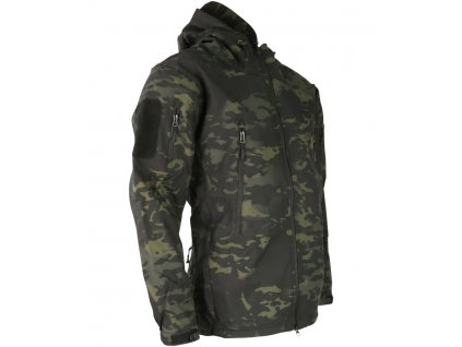 Bunda Softshell PATRIOT Tactical Jacket BTP Black MultiCam Kombat® Tactical